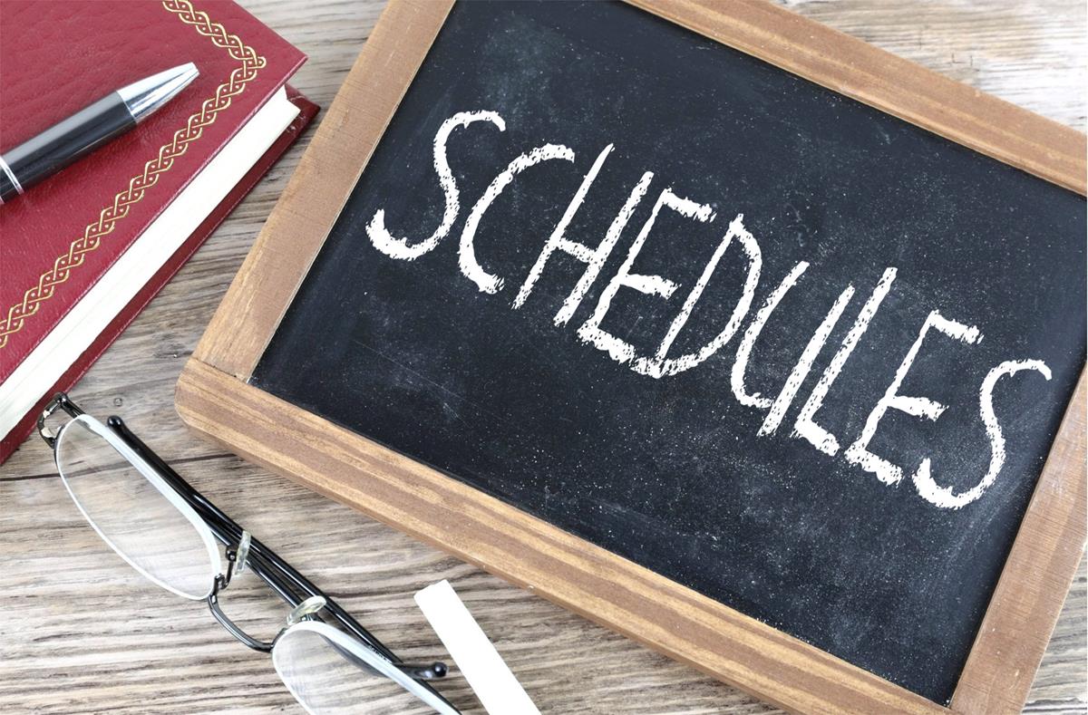 Schedules - Free of Charge Creative Commons Chalkboard image Schedules - Free of Charge Creative Commons Chalkboard image