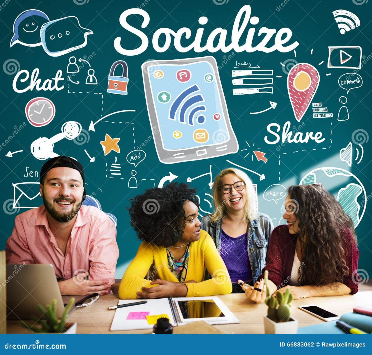 Socialize Sharing Social Media Sharing Concept Stock Photo - Image of ... Socialize Sharing Social Media Sharing Concept Stock Photo - Image of ...